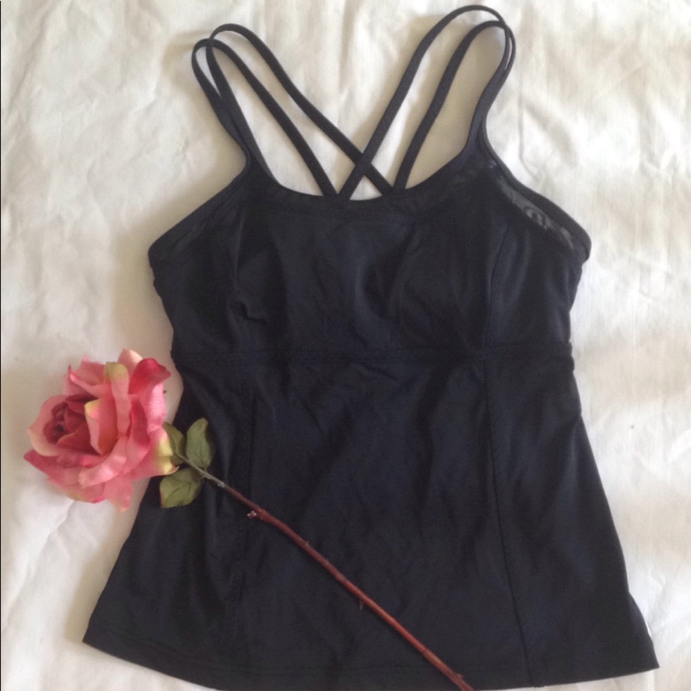 Lands End tankini top- size 6